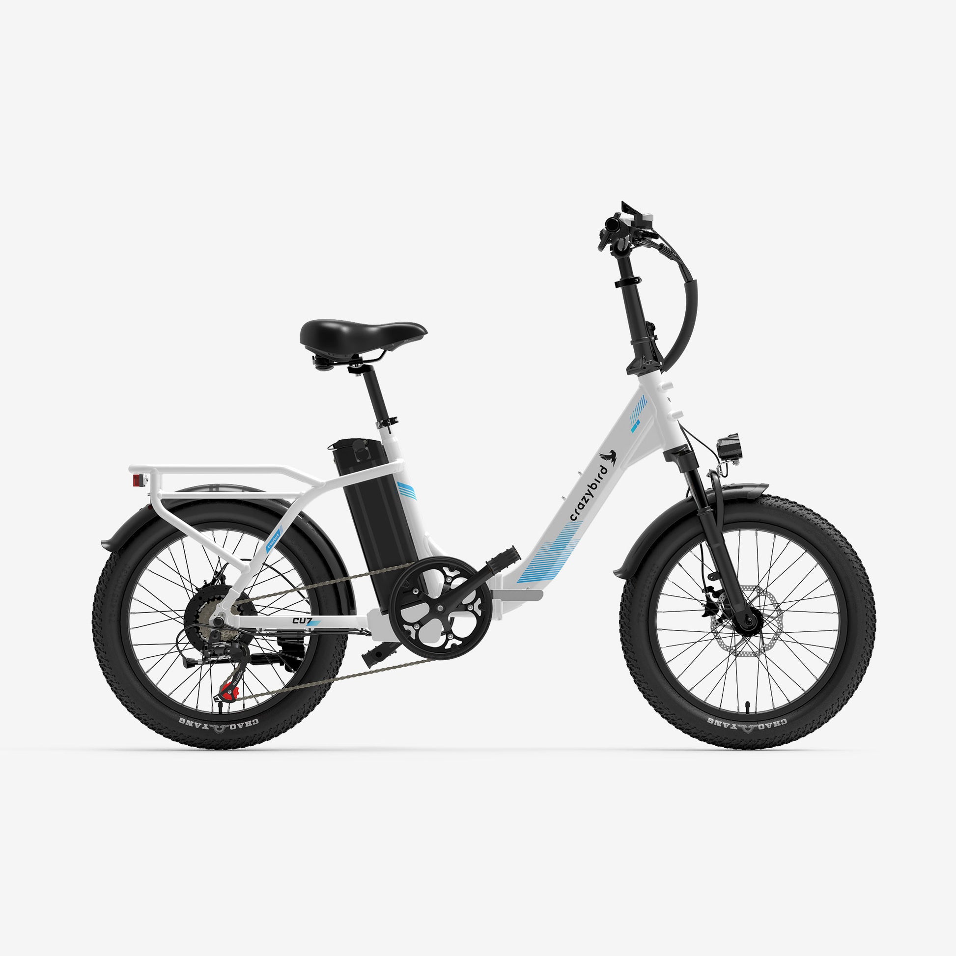 Crazybird-CU7 Bicicletta Elettrica per Adulti, Motore da 500W